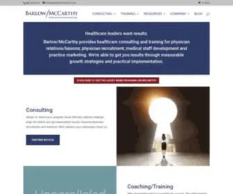 Barlowmccarthy.com(Physician Relations) Screenshot