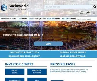 Barloworld.com(Barloworld) Screenshot