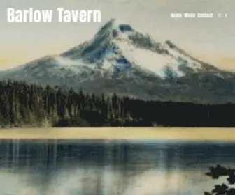 Barlowtavernpdx.com(Barlow Tavern) Screenshot