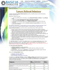 Barlrs.com(A division of Base 16 Consulting) Screenshot