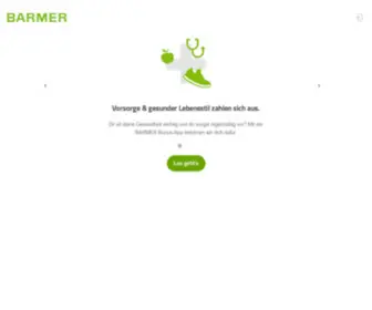 Barmer-Bonusprogramm.de(BARMER Bonusprogramm) Screenshot