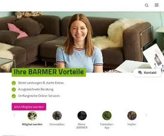Barmer.de(Krankenkasse) Screenshot
