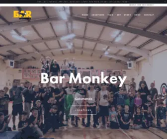 Barmonkeycalisthenics.com(Bar Monkey) Screenshot