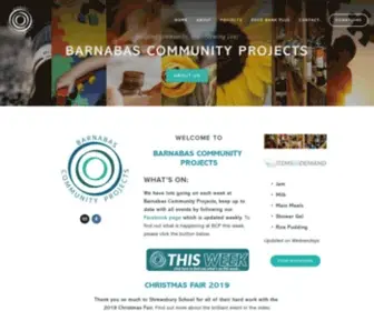 Barnabascommunityprojects.org(BARNABAS COMMUNITY PROJECTS) Screenshot