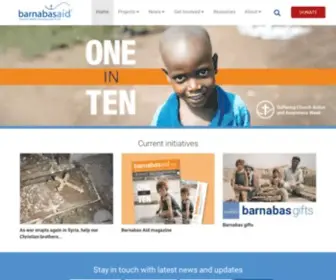 Barnabasfund.org(Www.barnabasaid.org/gb/) Screenshot