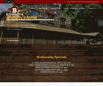 Barnabysaston.com(Barnaby's Aston) Screenshot