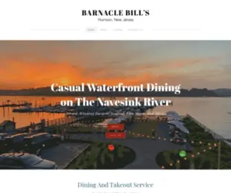 Barnaclebillsrumson.com(Barnacle Bill’s Restaurant and Marina) Screenshot