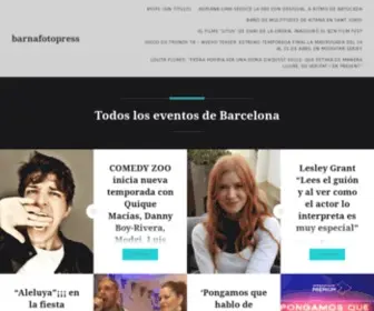 Barnafotopress.com(Toda la información de la actualidad cultural) Screenshot