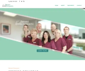 Barnardchiropractic.net(Barnard Chiropractic of Bullhead City) Screenshot