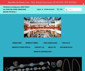 Barnbusterdeals.com(Quality Jewelry Apparel Tools Auto Motorcycle) Screenshot