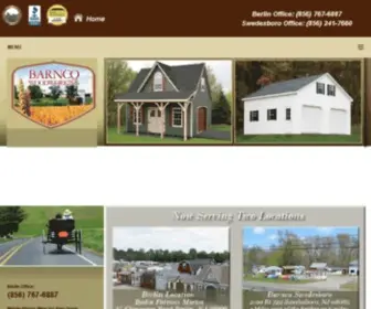 Barncoamishbuilders.com(Barnco Woodworks) Screenshot