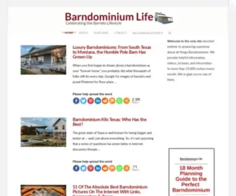 Barndominiumlife.com(Barndominium Life) Screenshot