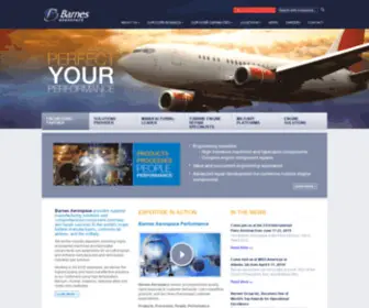 Barnesaerospace.com(Barnes Aerospace) Screenshot