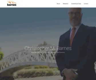 Barnesdisputeresolution.com(Christopher M. Barnes) Screenshot