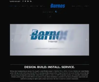 Barnesintl.com(Barnes International) Screenshot