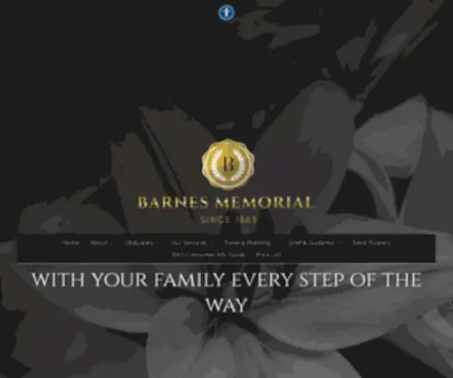 Barnesmemorialfuneralhome.com(Barnesmemorialfuneralhome) Screenshot
