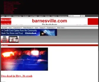 Barnesville.com(Official website of the herald gazette) Screenshot