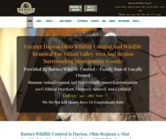 Barneswildlifecontrol.com(Barnes Wildlife Control) Screenshot