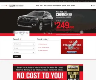 Barnettchryslerjeep.com(Barnett Chrysler Dodge Jeep Ram) Screenshot