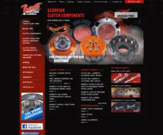 Barnettclutches.com(Barnett Tool & Engineering) Screenshot