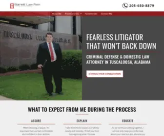 Barnettlawllc.com(It doesn’t matter who you are) Screenshot