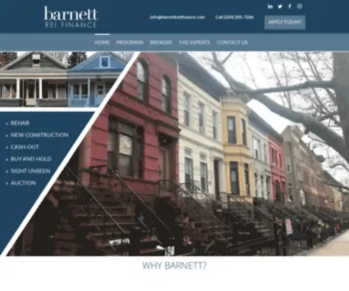 Barnettreifinance.com(We Get Deals Done On Your Timeline) Screenshot