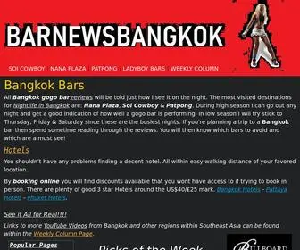 Barnewsbangkok.com(Bangkok Bars) Screenshot