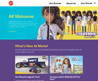 Barney.com(Mattel, Inc) Screenshot