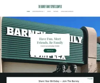 Barneyindoorsports.com(Barney Indoor Sports) Screenshot