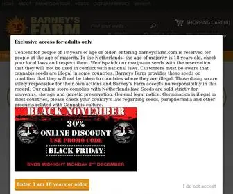 Barneysfarm.com(BARNEYS FARM®) Screenshot