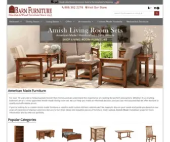 Barnfurnituremart.com(Amish Furniture) Screenshot
