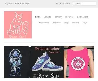 Barngirl.com(Create an Ecommerce Website and Sell Online) Screenshot