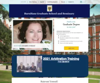 Barnhamseminary.com(Barnham) Screenshot