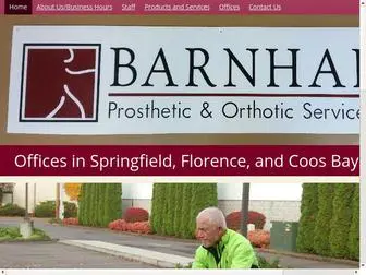 Barnhartprosthetics.com(My website) Screenshot