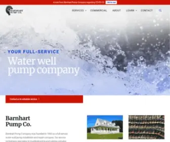 Barnhartpump.com(Barnhart Pump Co) Screenshot