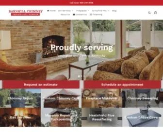 Barnhillchimney.com(Barnhill Chimney) Screenshot