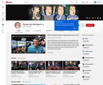 Barnnerd.com(Barnacules Nerdgasm) Screenshot