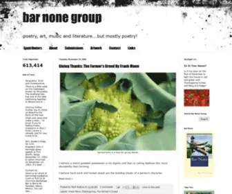 Barnonegroup.com(Bar none group) Screenshot