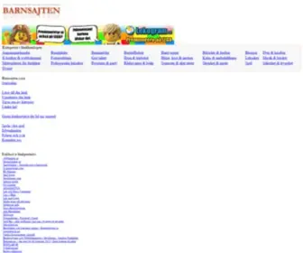 BarnsajTen.com(Länkar) Screenshot