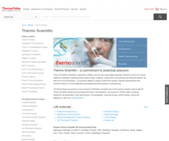 Barnstead.com(Thermo Scientific) Screenshot