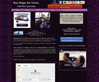 Barnstorming.com(San Diego Air Tours) Screenshot