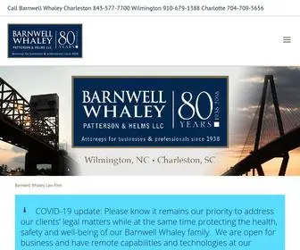 Barnwell-Whaley.com(Barnwell Whaley Law Firm) Screenshot