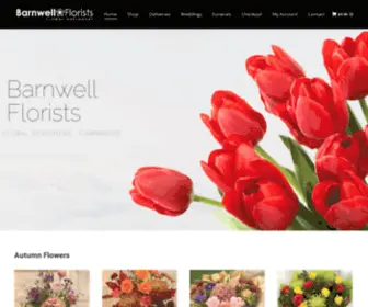 Barnwellflorists.co.uk(Barnwell Florists in Cambridge provide modern and traditional floristry) Screenshot