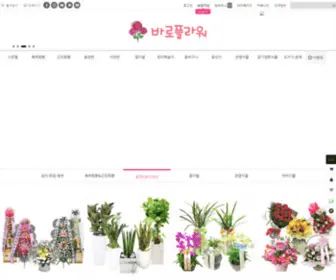 Baro-Flower.com(바로플라워) Screenshot