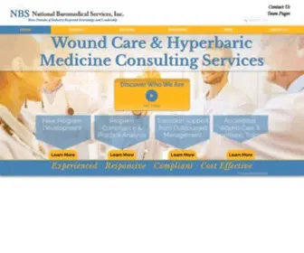 Baromedical.com(Wound Healing) Screenshot