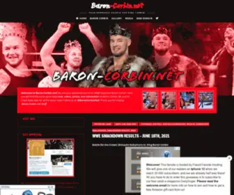 Baron-Corbin.net(Your best and essential source for SmackDown Superstar Baron Corbin) Screenshot