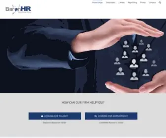 Baronhrtechnical.com(Recruitment Services) Screenshot