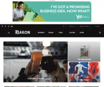 Baronmag.ca(Baron Mag) Screenshot