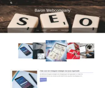 Baronwebcompany.nl(Baron web Company) Screenshot
