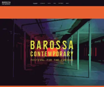 Barossacontemporary.com.au(Barossa Contemporary) Screenshot